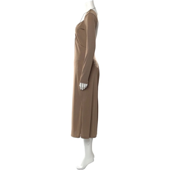 NWOT JASON WU - Khaki backless maxi dress - Picture 5 of 5